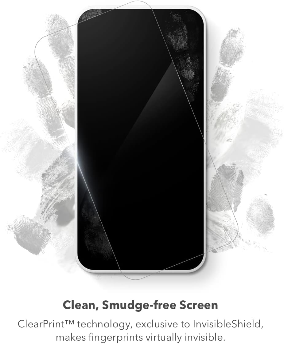 ZAGG InvisibleShield Glass Elite iPhone 15 Screen Protector - 5X Stronger with Reinforced Edges, Scratch  Smudge-Resistant Surface, Easy to Install